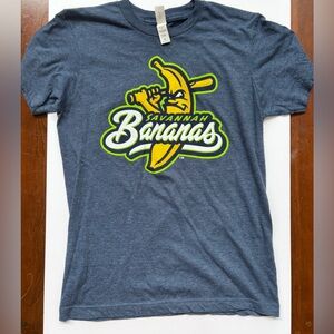 Tultex Blue Savannah Bananas Short Sleeve Tee